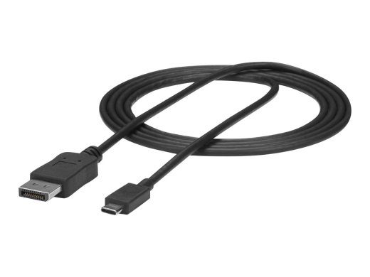 StarTech.com 24 pin USB-C Mees kuni 20 pin DisplayPort Mees 1,8m Must