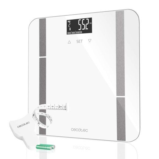 Cecotec išmanus vonios svorio matuoklė Surface Precision 9400 Full Healthy Maksimalus svoris (talpa) 180 kg Tikslumas 100 g Baltas