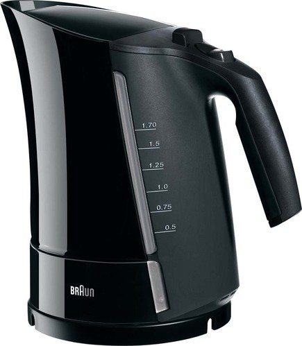 Braun Multiquick 3 elektrinis virdulis 1,6 litro 2200kW Juodas