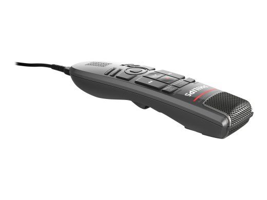 Philips SpeechMike Premium Touch SMP3700 Kõrge Helilaadise Kõlarmikrofonikaabel Must Hall