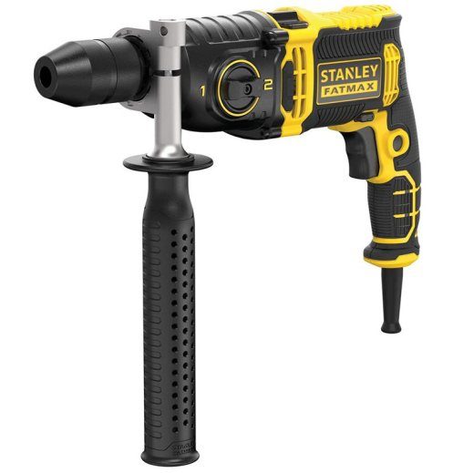 Stanley 2-Gear Percussion Hammer Drill With Kitbox FMEH1100K-QS 1100 W