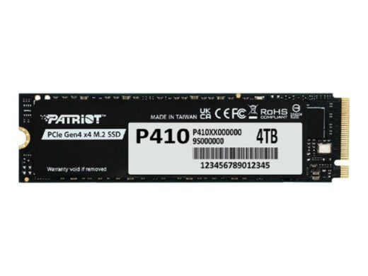 Patriot SSD P410 4TB M.2 PCI Express 4.0 x4 NVMe