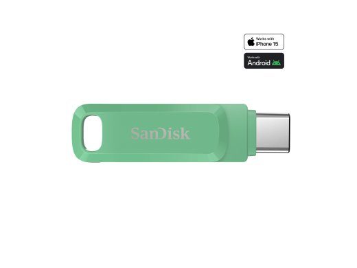 SanDisk Ultra Dual Drive Go 1TB USB 3.1 Gen 1 / USB-C mälupea roheline