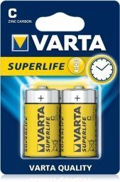 Varta C SuperLife Patarei 2tk