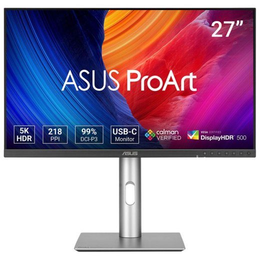 ASUS ProArt PA27JCV 27 IPS 5120 x 2880 (5K) HDMI DisplayPort USB-C 60Hz prijungimo ekranas