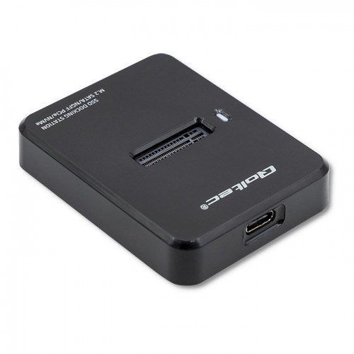 Qoltec 50313 salvestusseade SSD korpuse must M.2