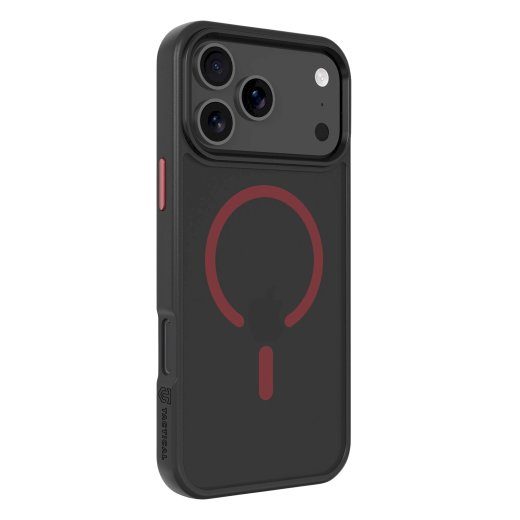 Taktikaline MagForce Hyperstealth 2.0 ümbris iPhone 17 Pro Max jaoks / must/punane