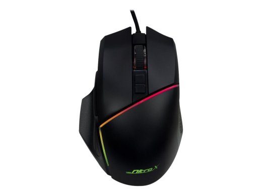 Nitrox GT-100 RGB Optiline Kaabel, Must