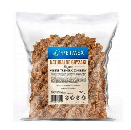 PETMEX Hobuseliha suupisted - koera närimisvahend - 500g