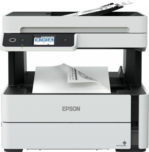 Epson daugiafunkcis spausdintuvas EcoTank M3180 Tiesioginis mono viskas viename A4 Wi-Fi Pilka