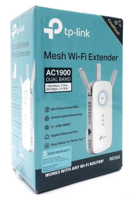 TP-Link RE550 išorinis WiFi stiprintuvas