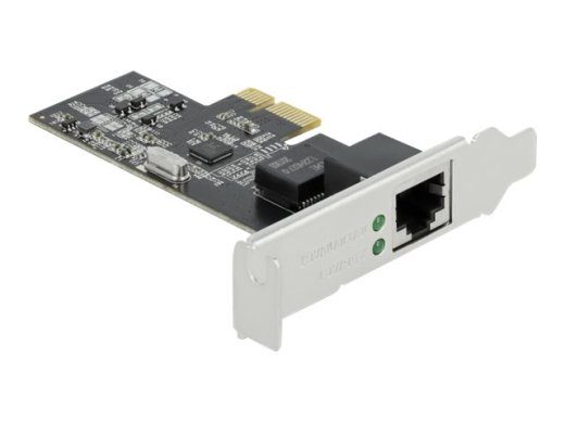 DeLock PCI Express x1 kaart 1 x 2.5 LAN võrguadapter PCI Express 2.1 x1 2.5Gbps