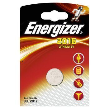 Energizer CR2016 Lithium 1 vnt.