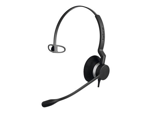 Jabra BIZ 2300 MS QD Mono Kabel Kõrvaklapid Must