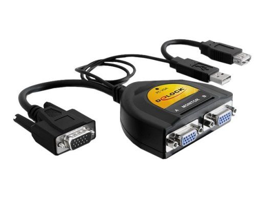 DeLock 2-portine VGA andmesplitter videosplitter