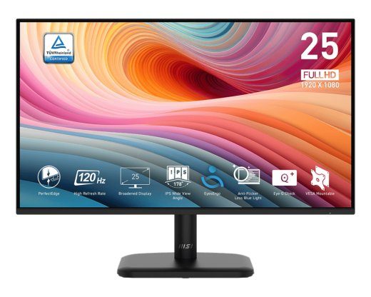 MSI PRO MP251LDE E2 24.5 IPS 1920 x 1080 (Full HD) HDMI DisplayPort 120 Hz monitor