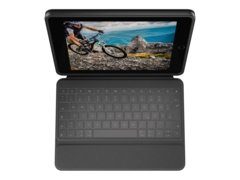 Logitech Rugged Folio klaviatūra ir folio dėklas Nordic Apple 10.2 colių iPad (7, 8, 9 karta)