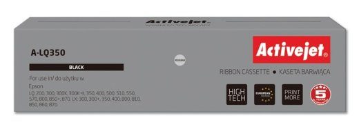 Activejet A-LQ350 tindiriba (Epson S015633 asendaja; Supreme; 2.500.000 karakterit; must)
