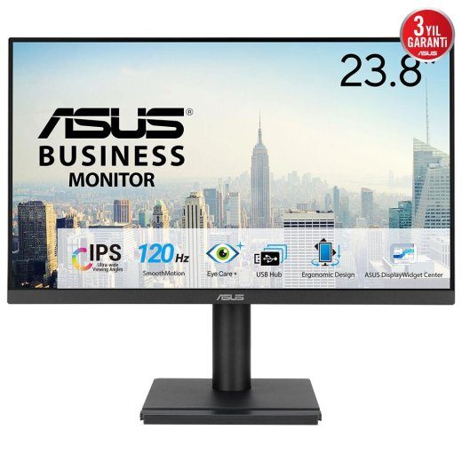 LCD monitorius ASUS 23.8 " 1920 x 1080 pixelių Pilna HD natūralus aspekto santykį 16:9 LED plokščias 90LM02W1-B01171