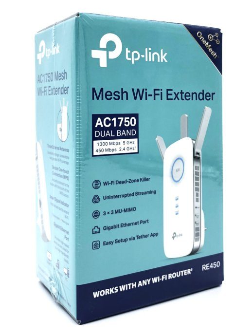 TP-Link RE450 väline WiFi signaali tugevdaja