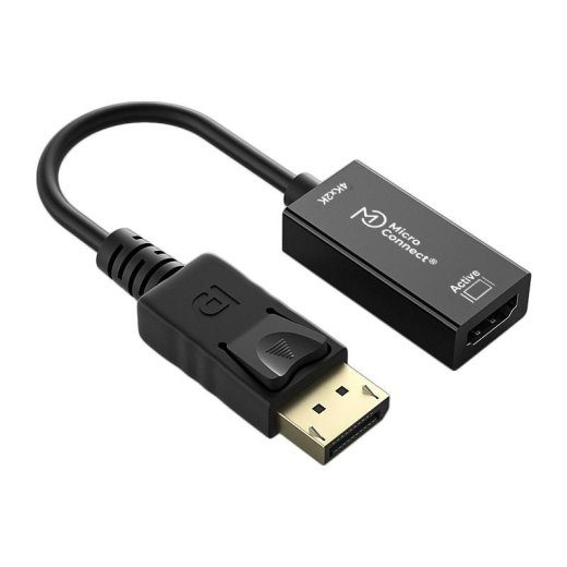 Aktyvus Displayport Adapteris 1.2 DP vyriškas iki HDMI moteriško