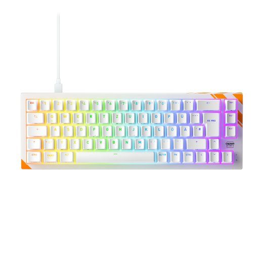 CHERRY K5 PRO TMR COMPACT mehaaniline RGB klaviatuur kaabliga saksa keeles