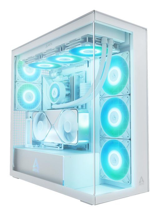 Korpus ARCTIC Xtender VG (Valge) Pole kaasas Värvus Valge ACPCC00017A