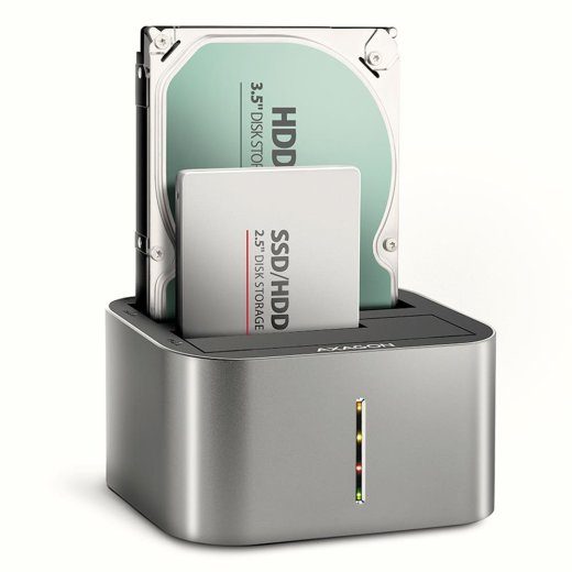 SSD ACC DOCK STATION USB-C/2.5"/3.5" SATA ADSA-DC AXAGON
