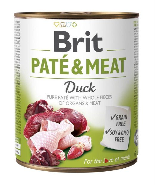 BRIT Paté & Liha part märgkoeratoit - 800g