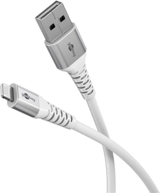 goobay Lightning kaabel 2m, must