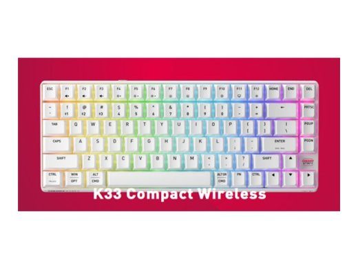 CHERRY XTRFY K33 Compact Wireless Keyboard Mechanical Key Switch RGB Nordic Nordic
