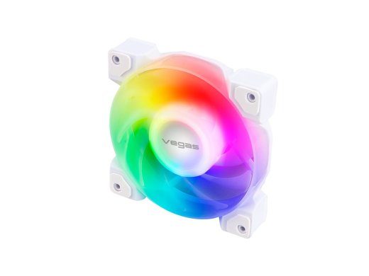 Akasa Vegas A-Series AK-FN111-WH ventilaator 1-pakk valge 120 mm