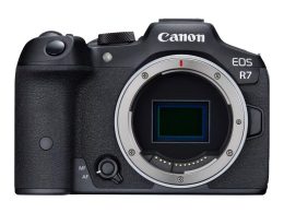 Canon D.CAM EOS R7 BODY EU26 Megapixel 32.5 MP Image stabilizer ISO sensitivity (max) 51200 Wi-Fi Video recording Auto Focus Optical Black