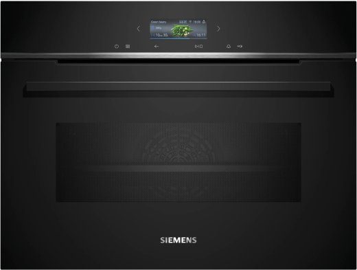 Siemens iQ700 CM724G1B1 Sisseehitatud ahju must 45l