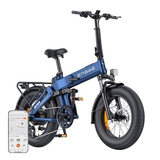 ENGWE PRO 3.0 BOOST 250W 20" Elektriratas (Sinine)