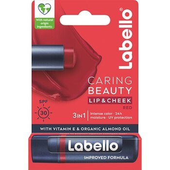 Red Caring Beauty Lip & Cheek SPF 30 4.8g