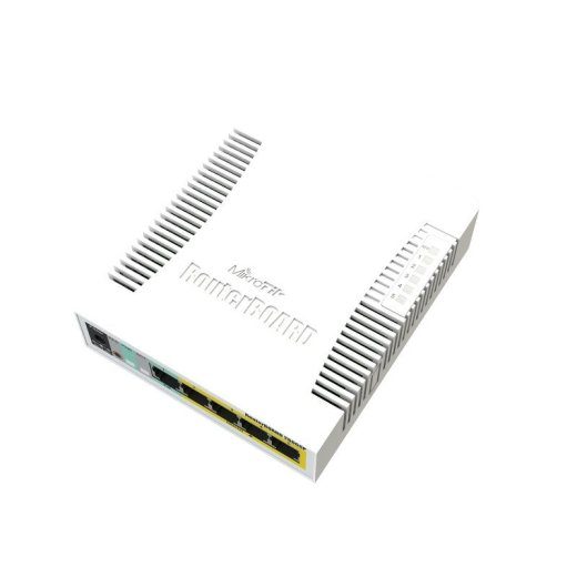 Mikrotik CSS106-1G-4P-1S võruvahelüli Gigabit Ethernet (10/100/1000) Power over Ethernet (PoE) valge