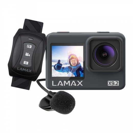 Lamax LAMAXX92 16 MP 4K Ultra HD Action Sports Camera with Wi-Fi, 65 g