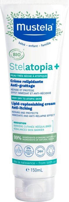 Mustela Bébé Stelatopia kūno kremas 150ml