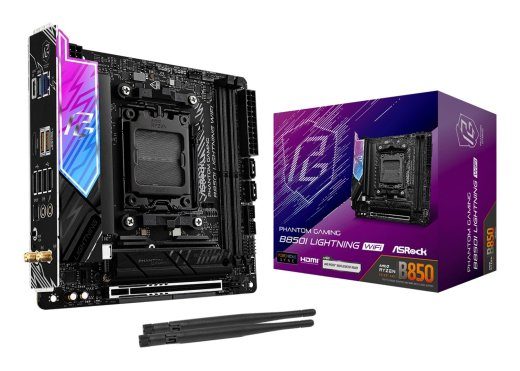 Asrock Phantom Gaming B850I Lightning WiFi AMD B850 AM5 mini ITX emmutruplati