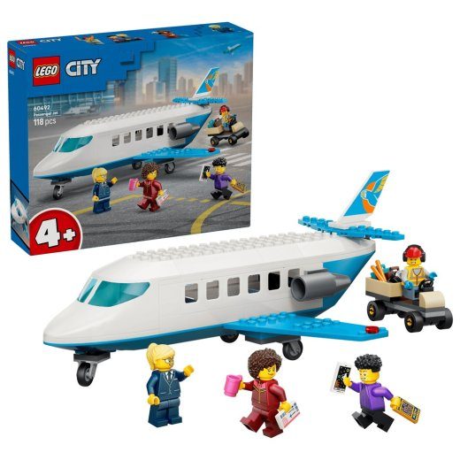 LEGO CITY 60492 keleivinis lėktuvas