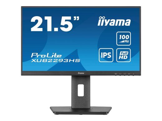 iiyama ProLite XUB2293HS-B6 21.5 1920 x 1080 (Full HD) HDMI DisplayPort 100Hz pivot monitor