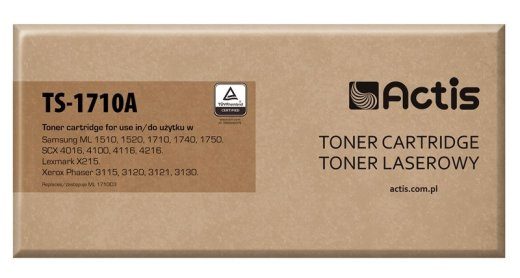 Actis TS-1710A Toner (asendus Samsung ML-1710D3-le; Standard; 3000 lehekülge; must)