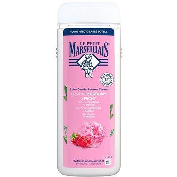 Extra Gentle Shower Cream Organic Raspberry & Peony 400ml