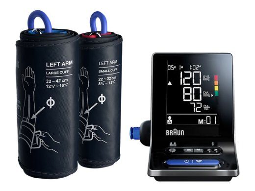 Braun ExactFit 5 Connect BUA6350EU vererõhumonitor must