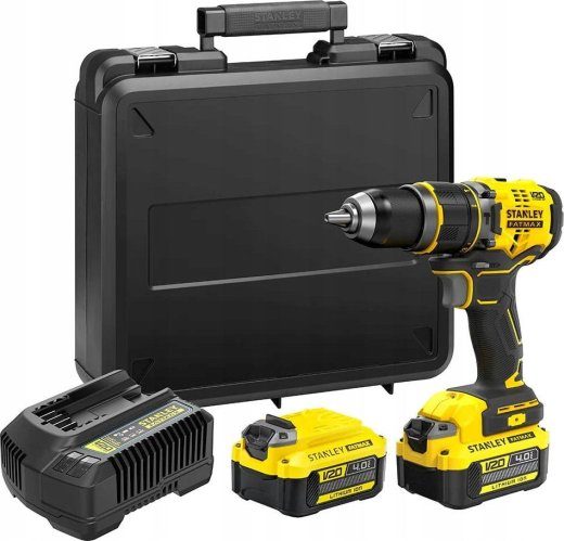 Stanley 18V V20 Premium Harjadeta Haamurpuurimine - 4,0Ah Komplekt SFMCD721M2K-QW 18 V 4,0 Ah Lithium-Ion (Li-Ion)