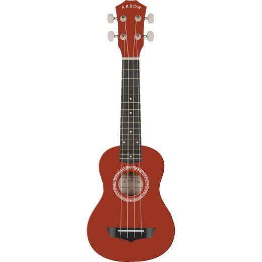 Arrow PB10 NT Soprano Natural Dark w/bag - Soprano ukulele