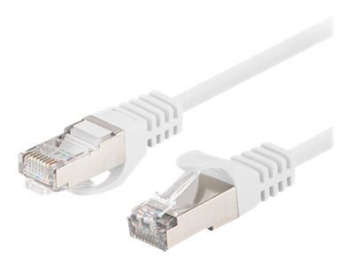 Lanberg CAT 6 F/UTP (ScTP) 50cm Valge Patch Kaabel (RAL 9010)