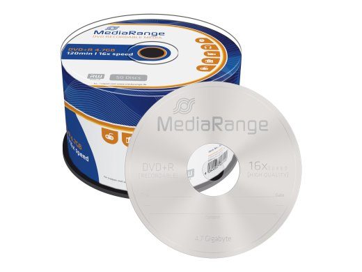 MediaRange 50x 4.7GB DVD+R