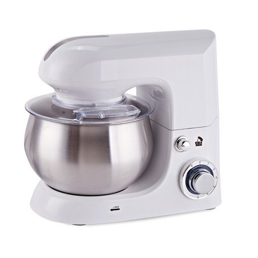 Planeta maišytuvas MAESTRO MR-559 su dubeniu 5.0l, 2000W Balta
